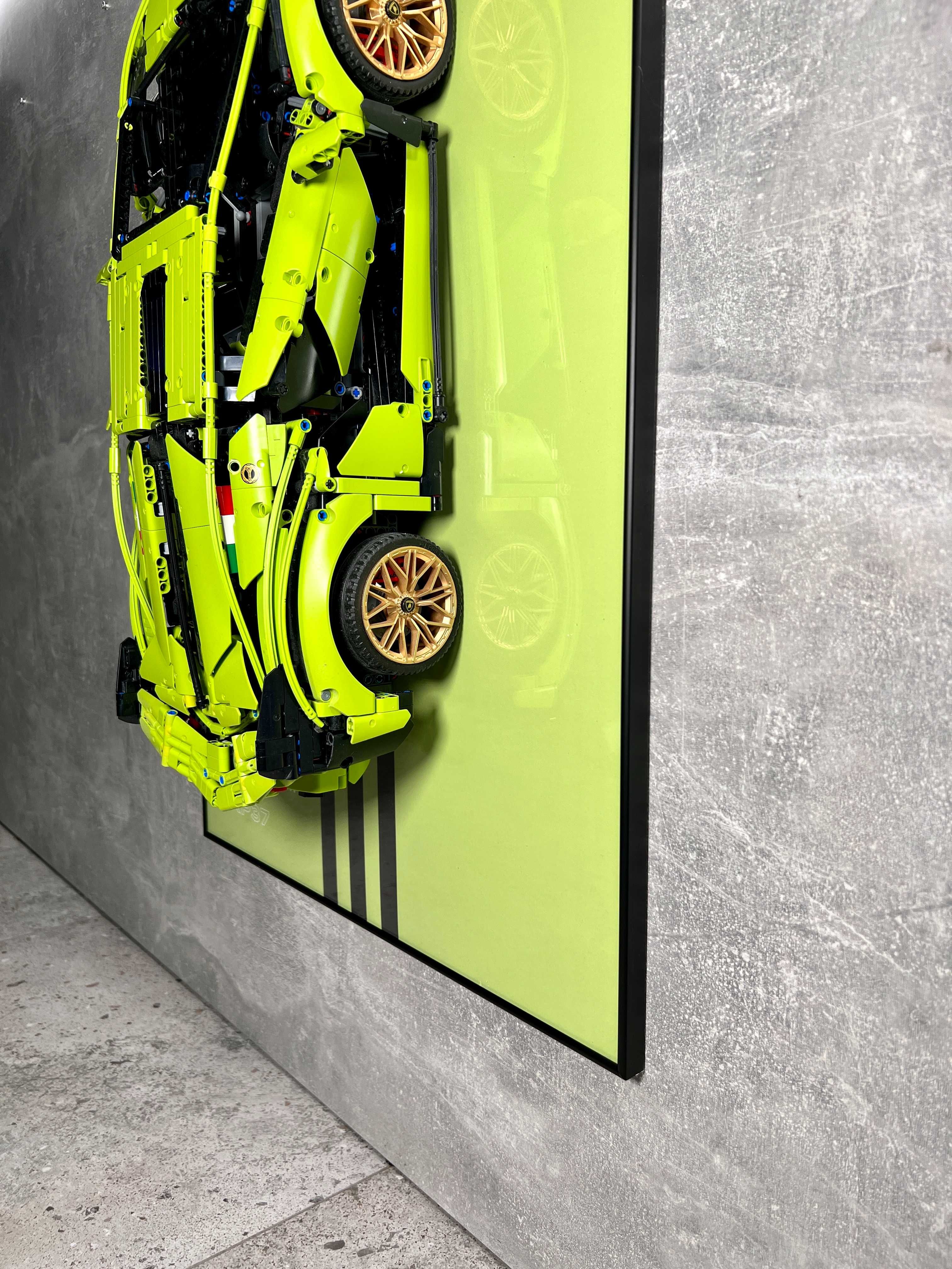 Арт Тримач Рамка 80x50 см. на Стіну Конструктора LEGO Technic 42115