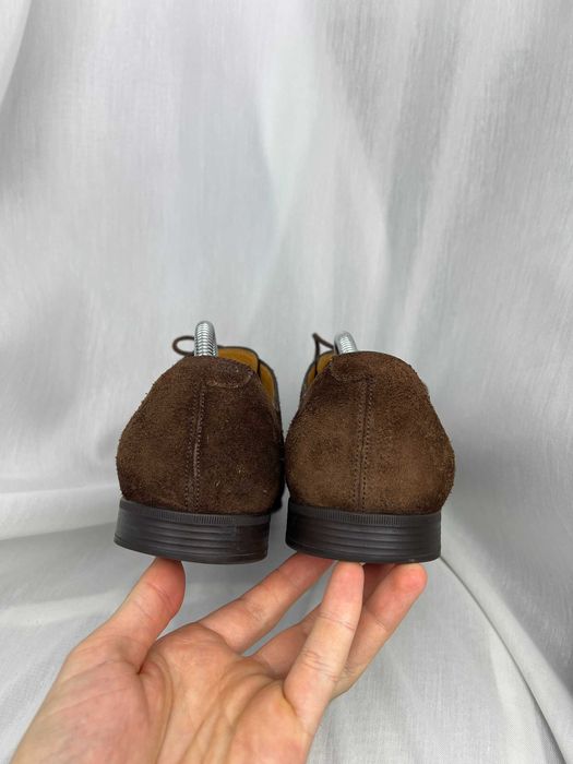 GUCCI Suede Leather Python Dres Shoes замшеві туфлі Гуччі носки пітон