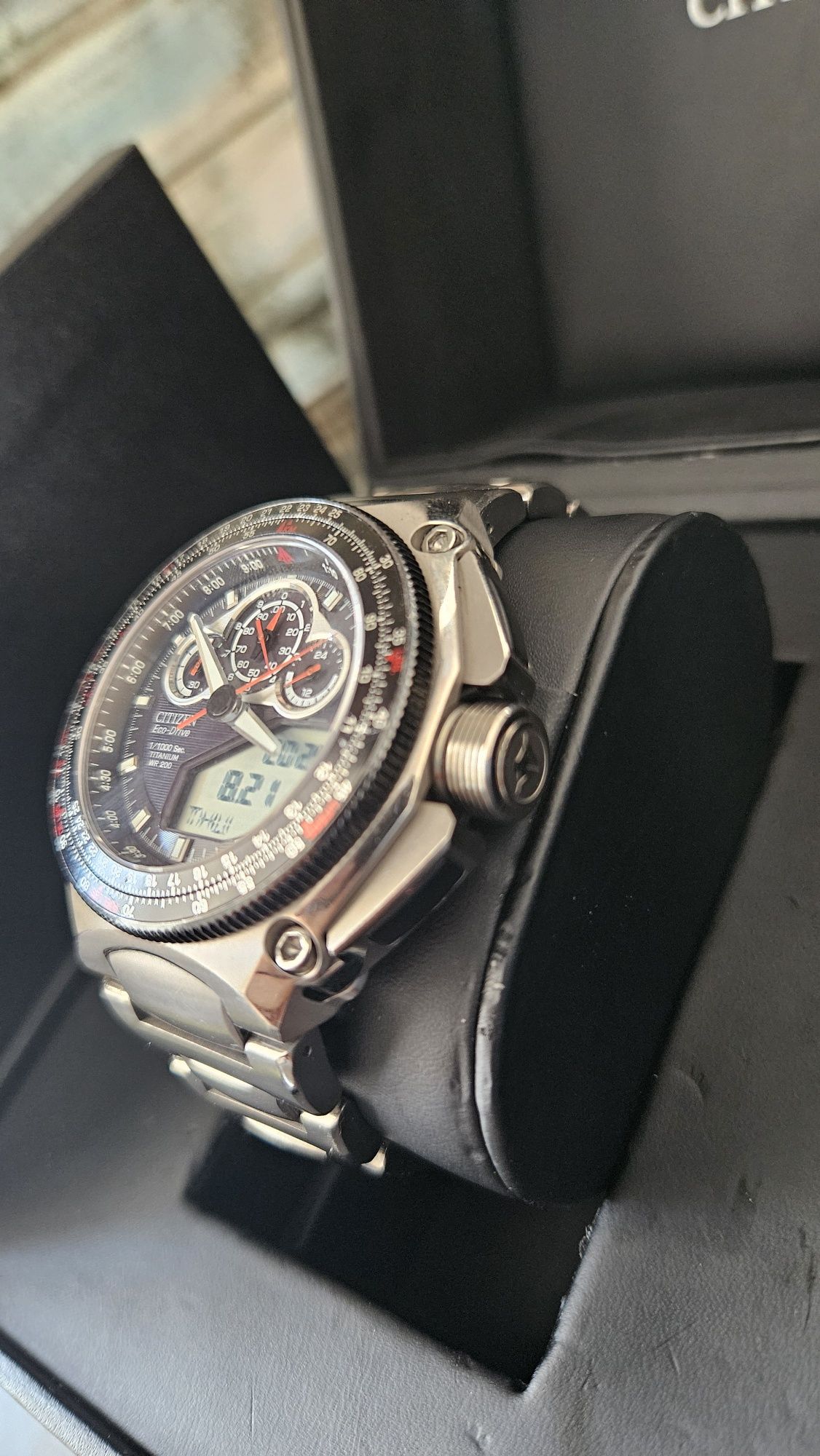 Citizen JW0070 Promaster WR200 – Titanium – Completo com Caixa