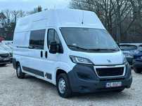 Peugeot Boxer  2.0 BlueHDI 130km, Doka 6os. Salon PL, 43tyś km!!! FV23%