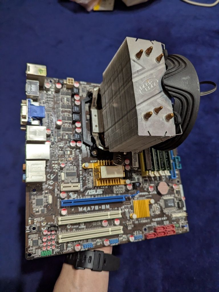 Комплект ам3 m4a78-em atlon 2 8gb