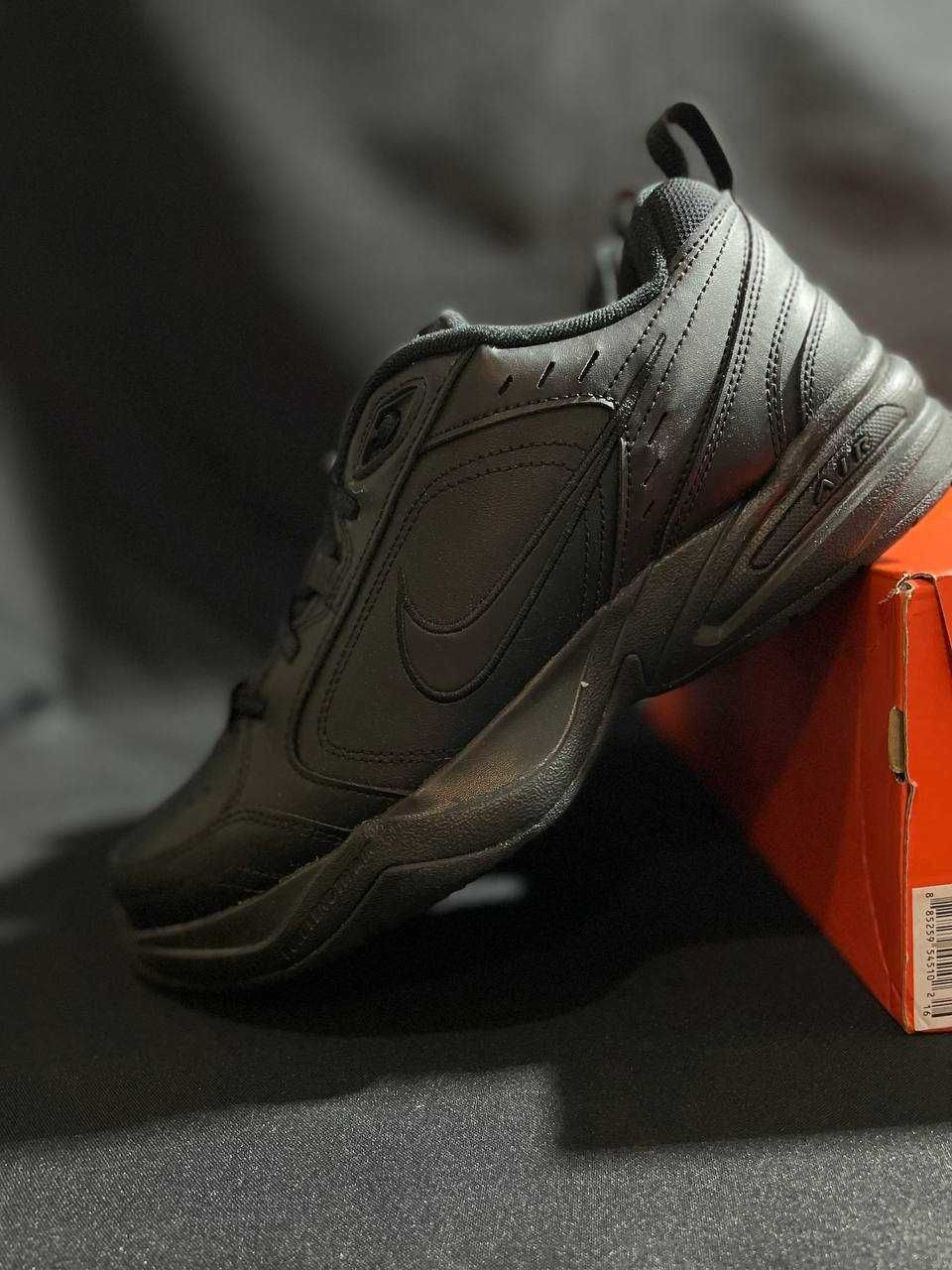 кроссовки Nike Air Monarch IV оригинал чёрные