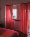 Cortinas Rosa-Fucsia para quarto de menina