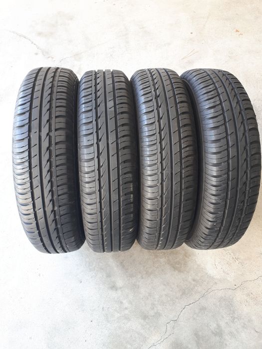 Quatro pneus novos 155/80 R13 Continental p/ Fiat Panda 169