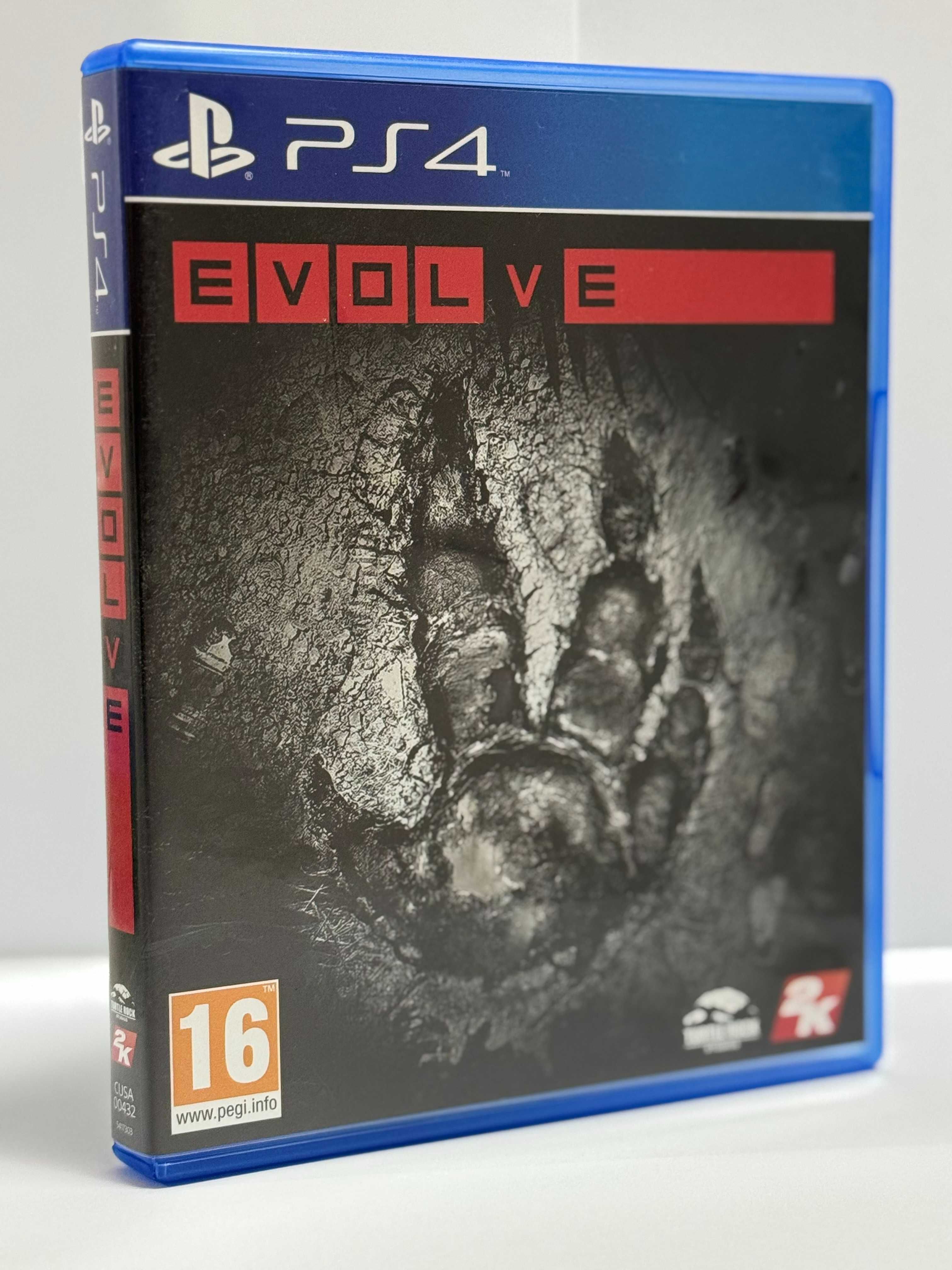 Gra Evolve na PS4, eng wersja, BDB STAN!