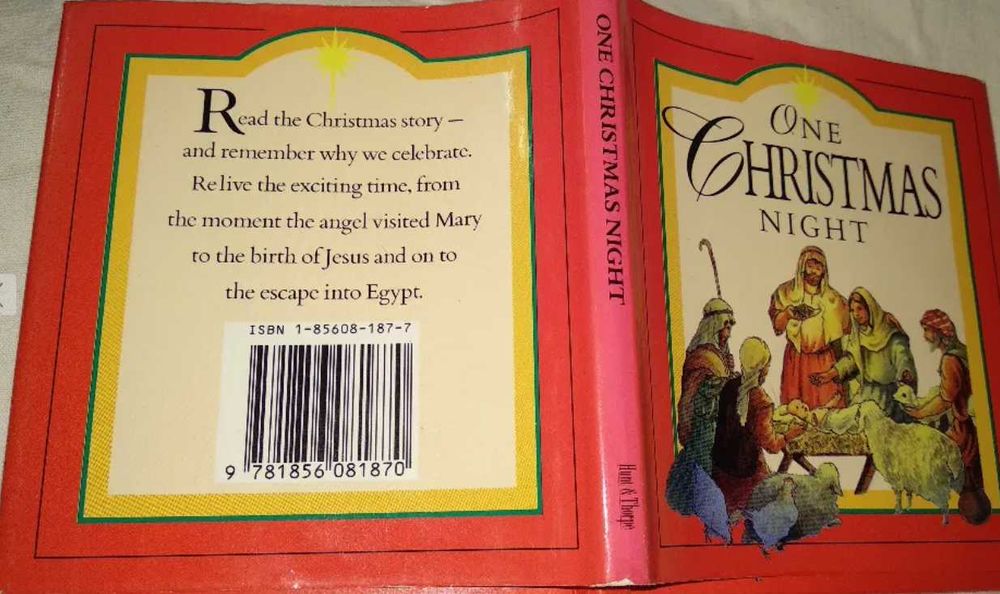 книга на английском языке об ИИСУСЕ one christmas night хритианство