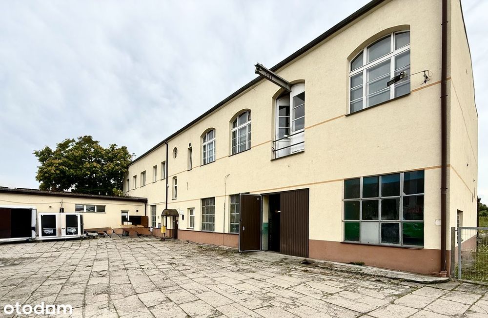 Obiekt produkcyjno-usługowo-biurowy bardzo dobrze skomunikowany