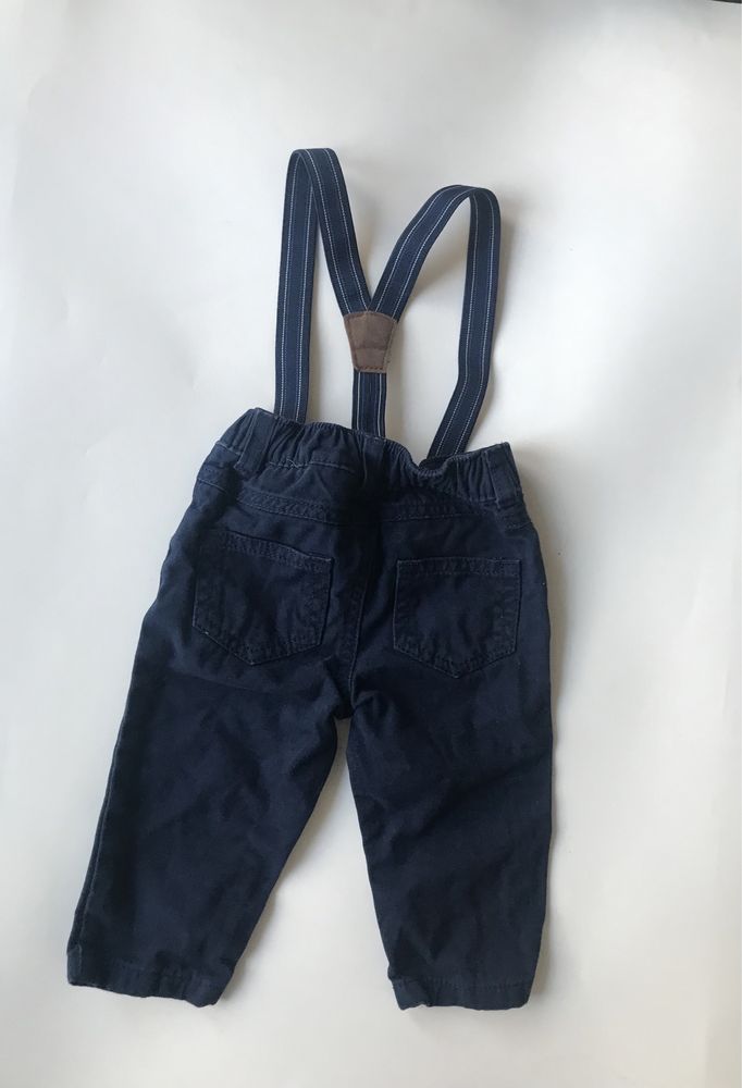 Carter’s zestaw body i spodnie z szelkami rozm. 6 M.
