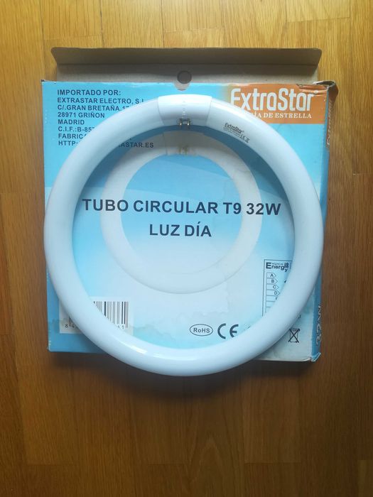 Lâmpada fluorescente circular