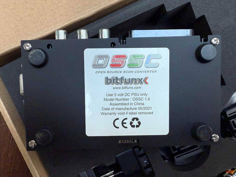 OSSC Open Source Scan Converter Bitfunx HDMI