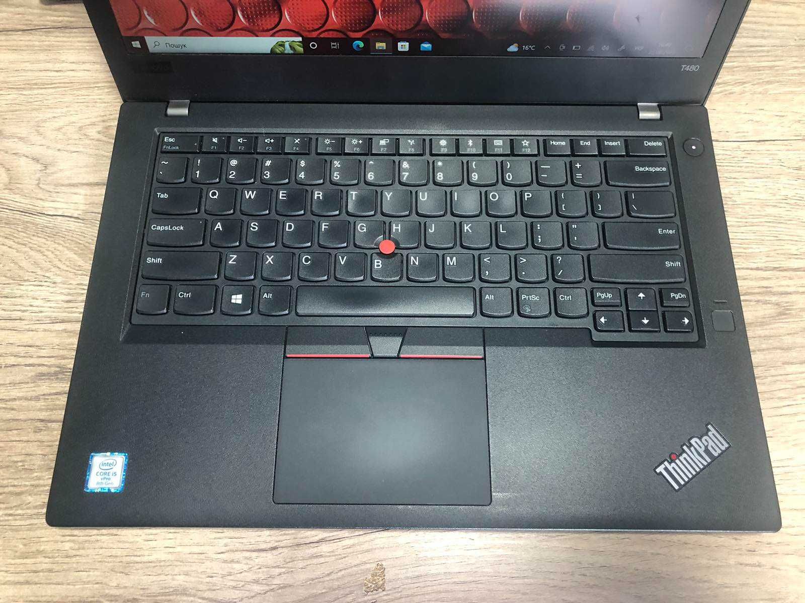 Ультрабук! Lenovo ThinkPad T480 | i5-8350u | 16Gb | 512Gb | IPS Touch