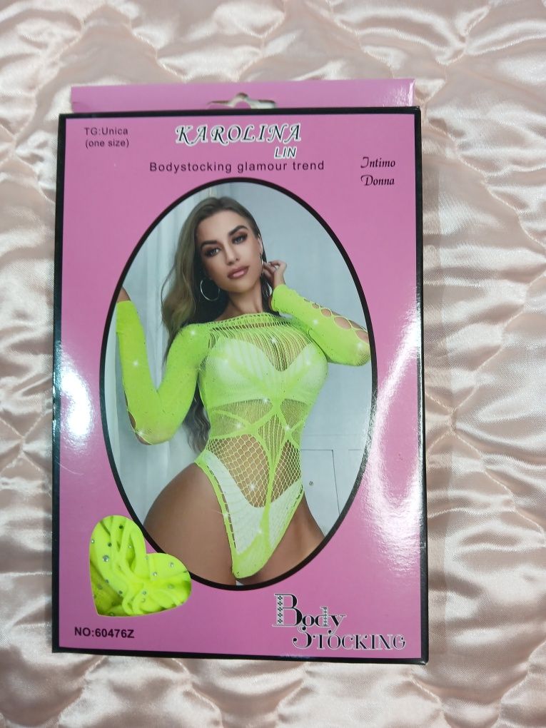Bielizna nocna body stocking