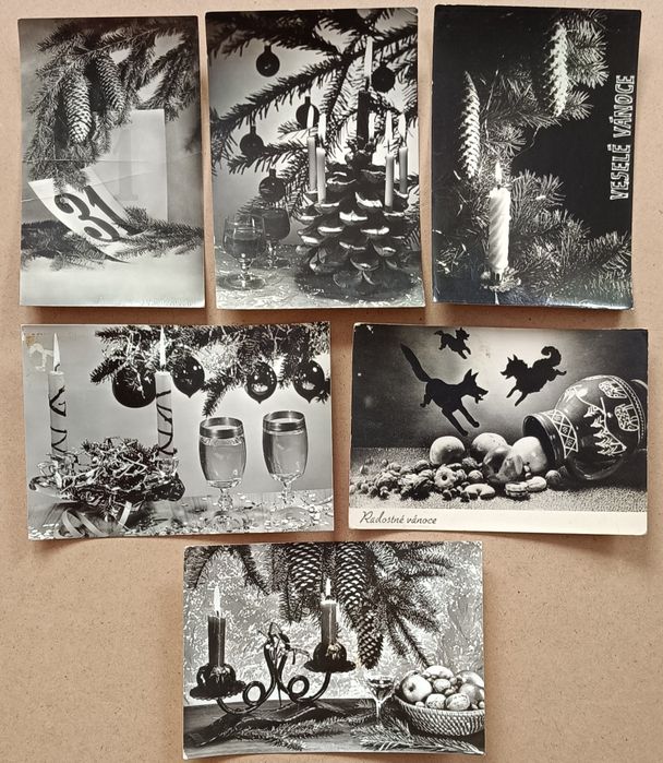 150 Czechosłowackich pocztówek noworocznych