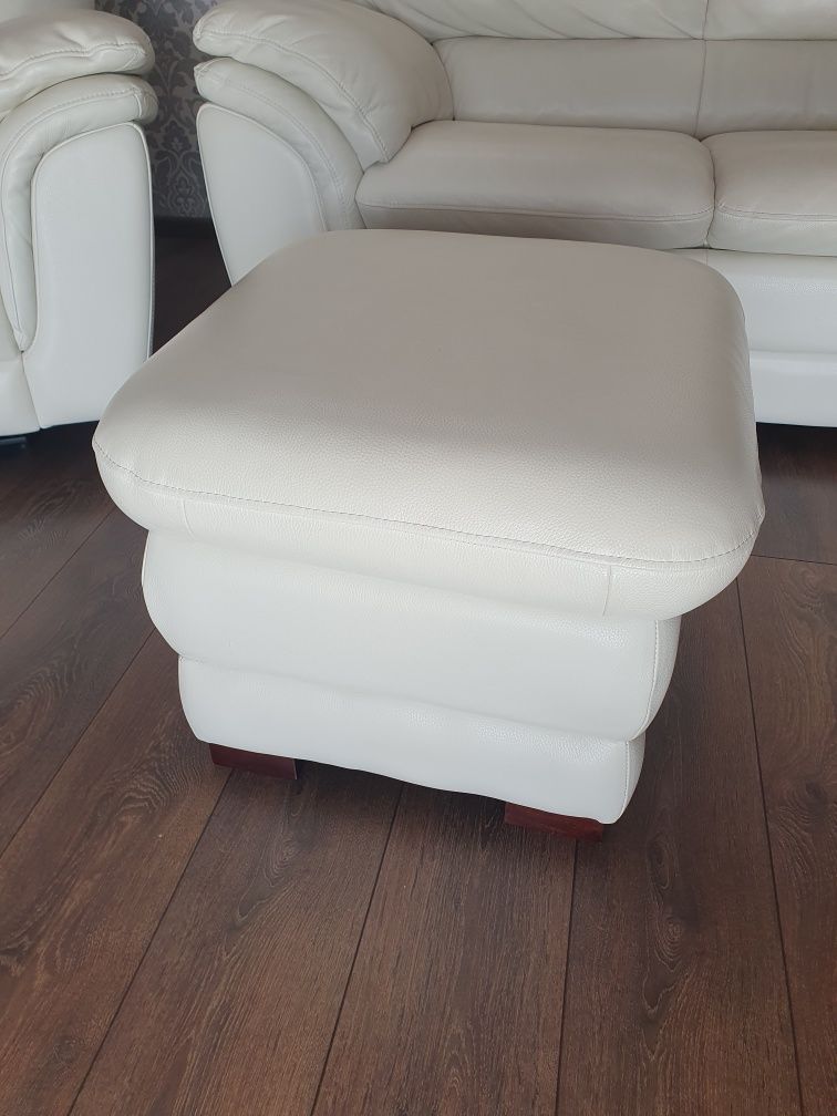 Sofa z naturalnej skóry