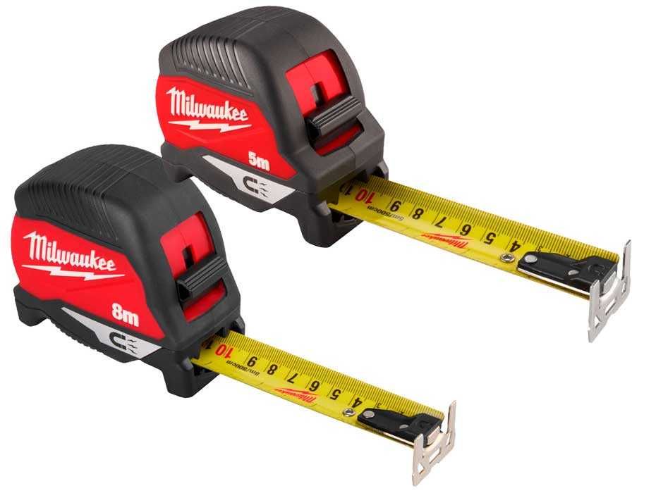 Рулетки Milwaukee MAGNETIC Gen4 5м і 8м полотно 30мм