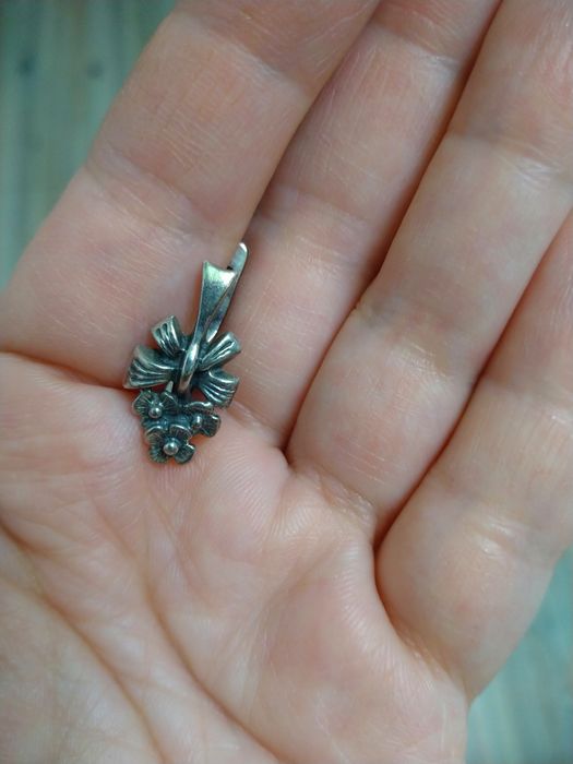 Серебро серьга 925 проба