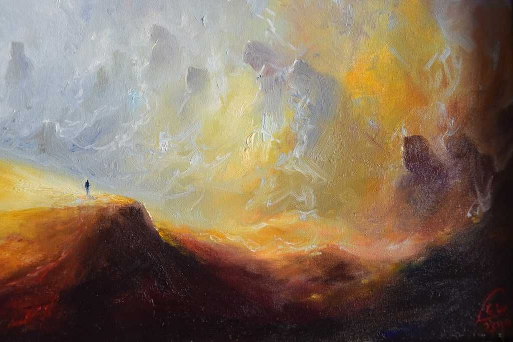 Mariusz Lewandowski - WIZJE III 70x50 cm