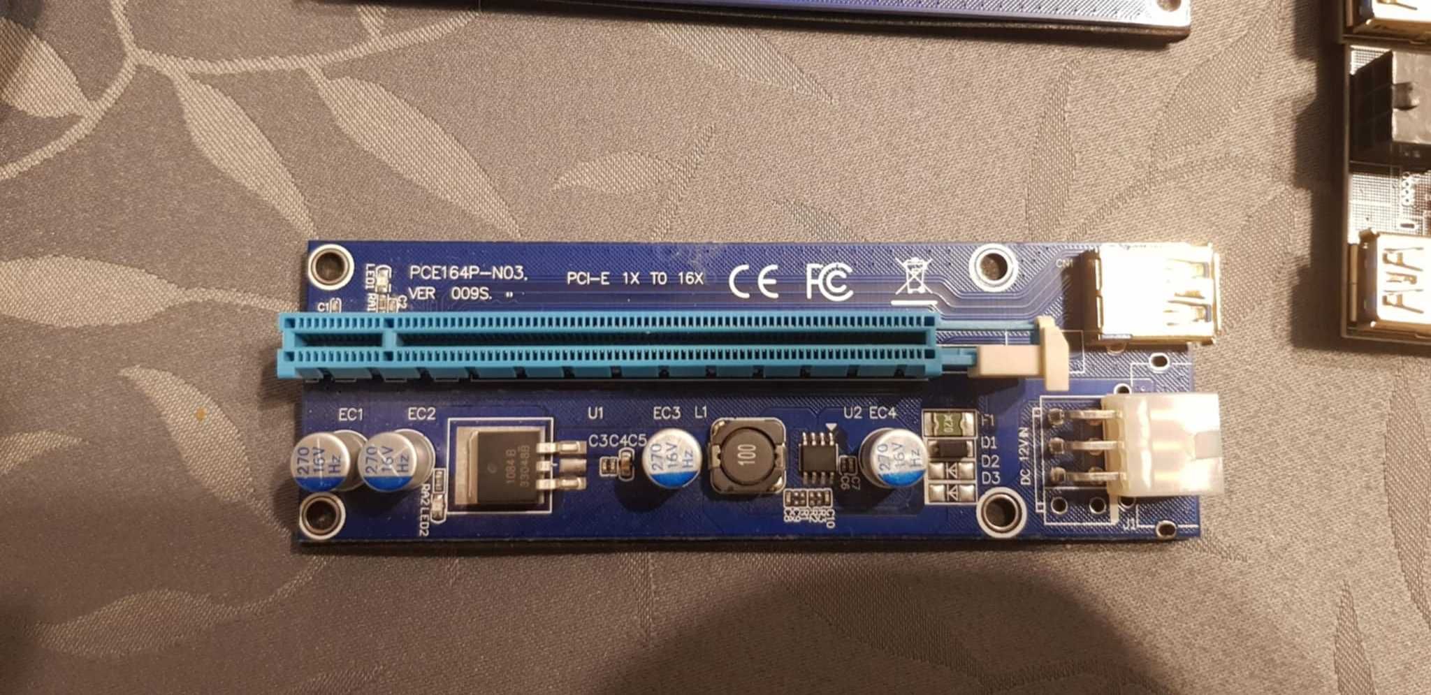 Zasilacze FPGA, risery i kable