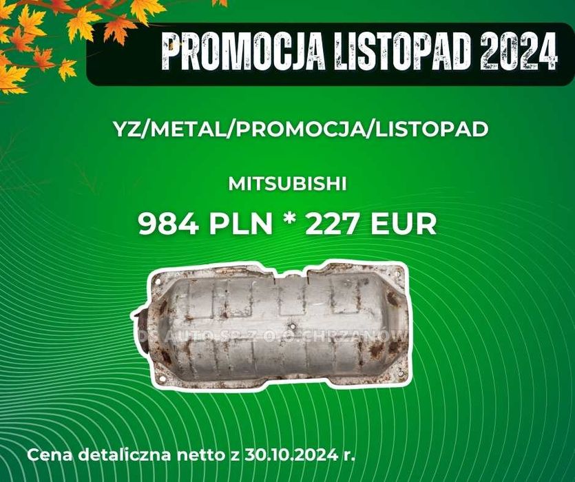 Największy Skup katalizatorów Monolitu Filtrów DPF -Brodnica