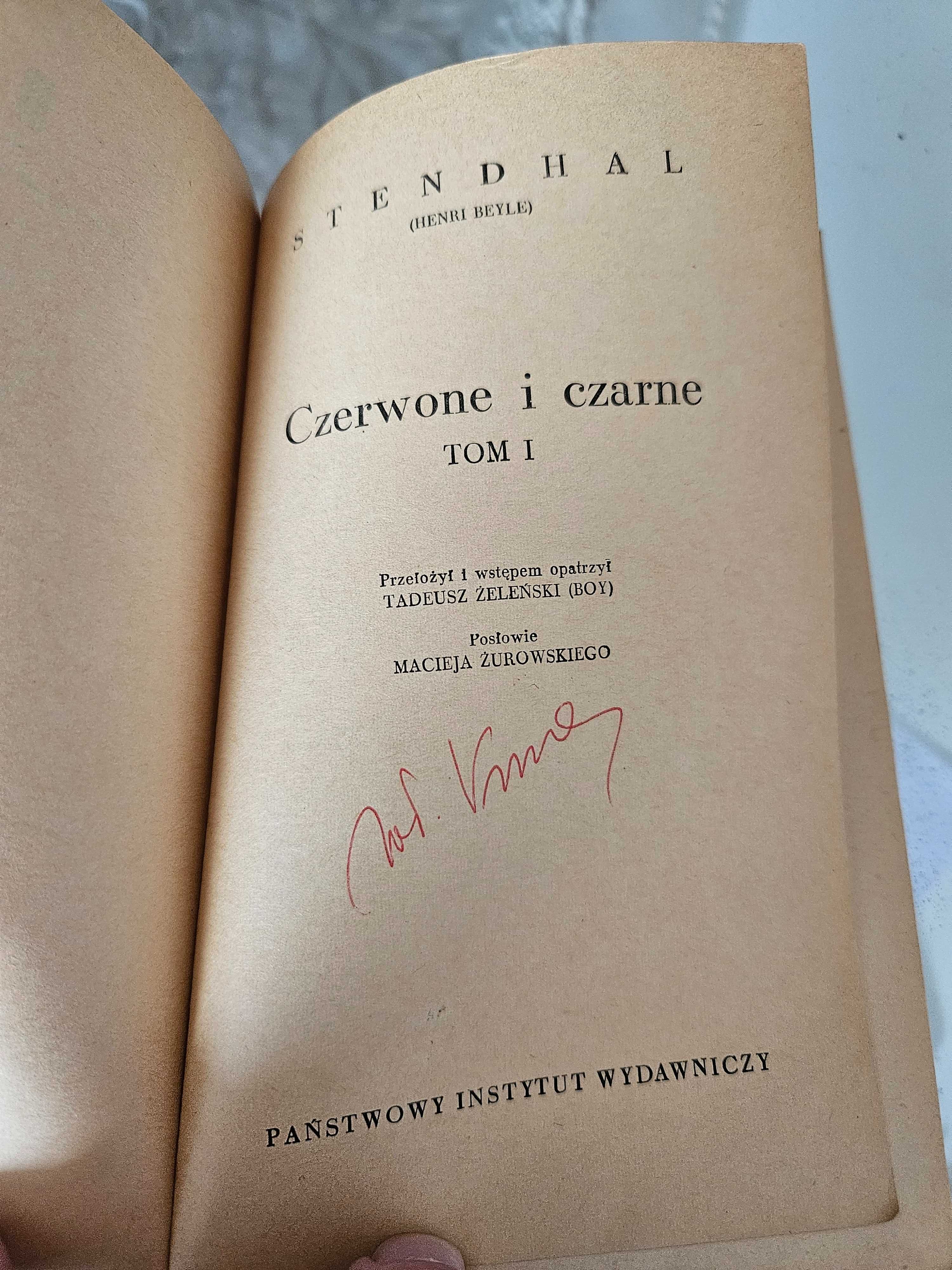 Czerwone i Czarne - Stendhal tom I