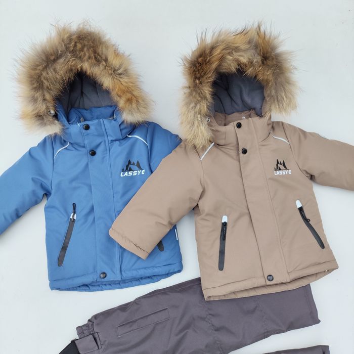 Дитячій зимовий комбінезон для хлопчиків на 2, 3, 4 роки