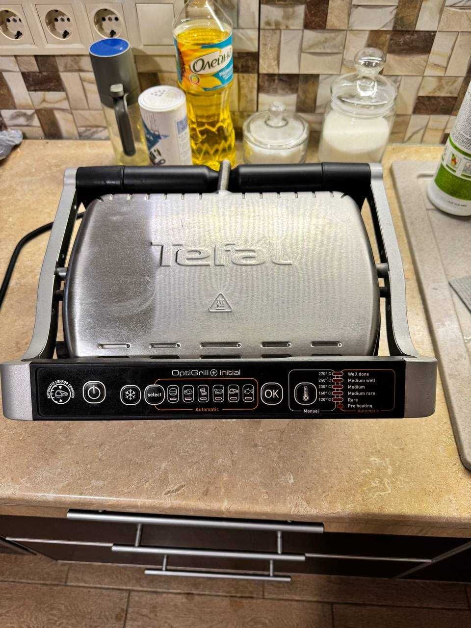 Гриль Tefal OPTIGRILL+ Initial GC706D34