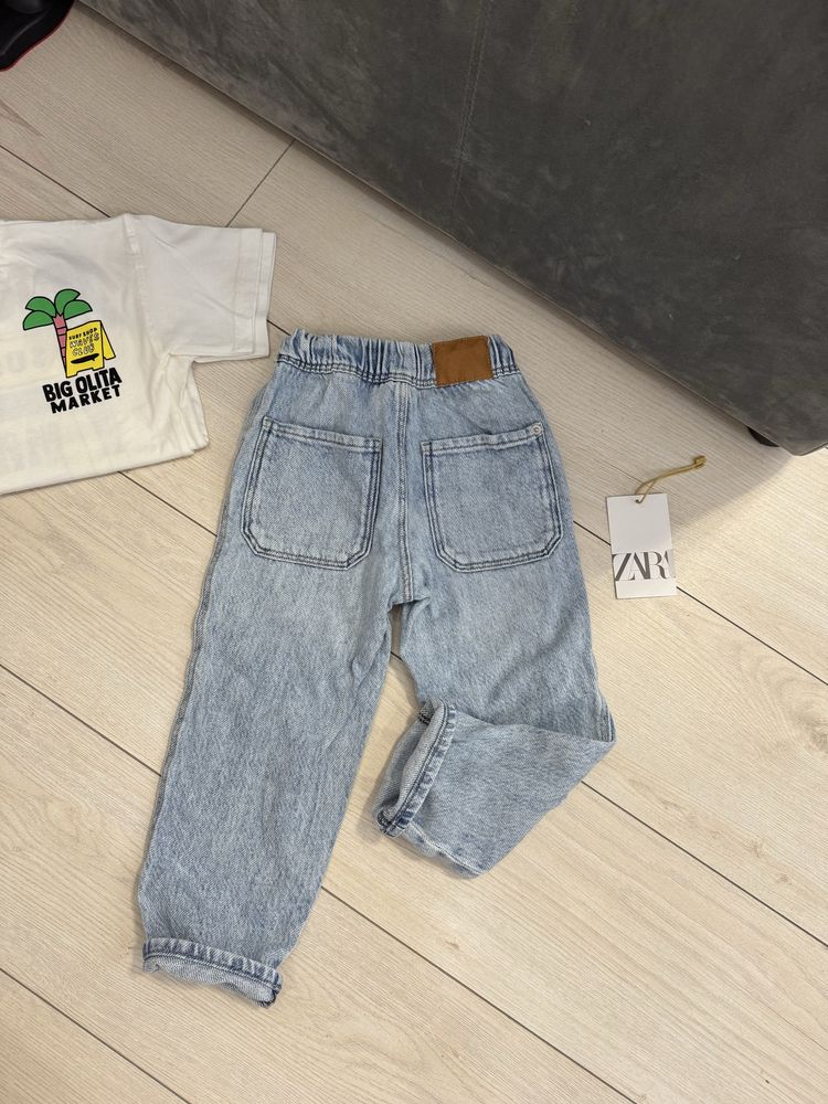 Джинси ZARA на хлопчика 4-5 років 110см зріст