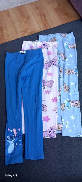 Legginsy rozmiar 140-3szt.