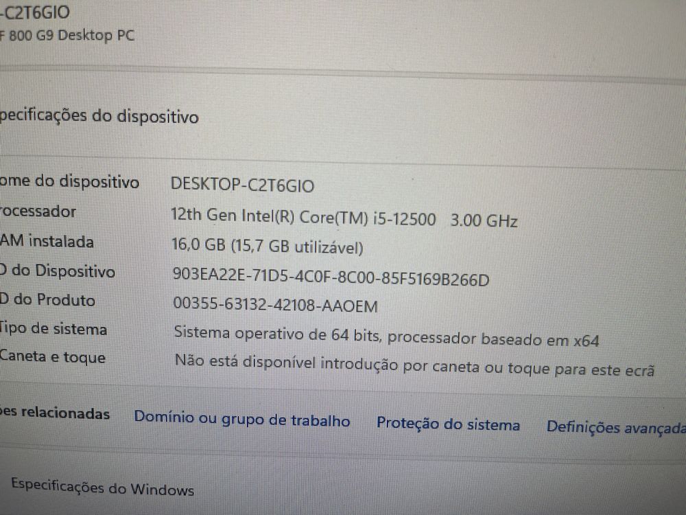 HP Elite 800 G9 SFF Core i5-12500