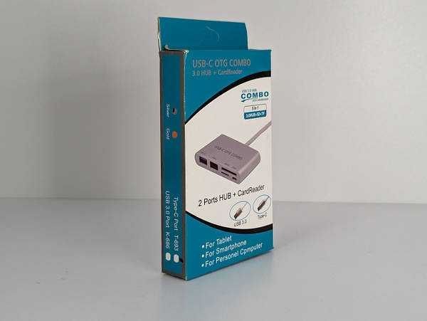 Адаптер Type-C to USB 3.0,USB 2.0,SD,TF, micro USB