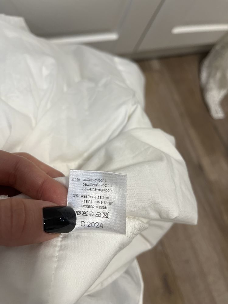 Koszula Gorset włoska Biała S/M Babylon Gill Santucci