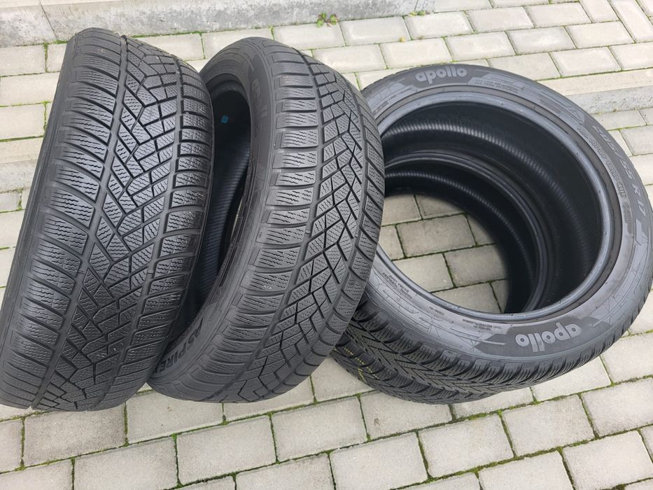 4x Opony Zimowe 205/55/17 Apollo Aspire XP Winter Bieżnik 7mm