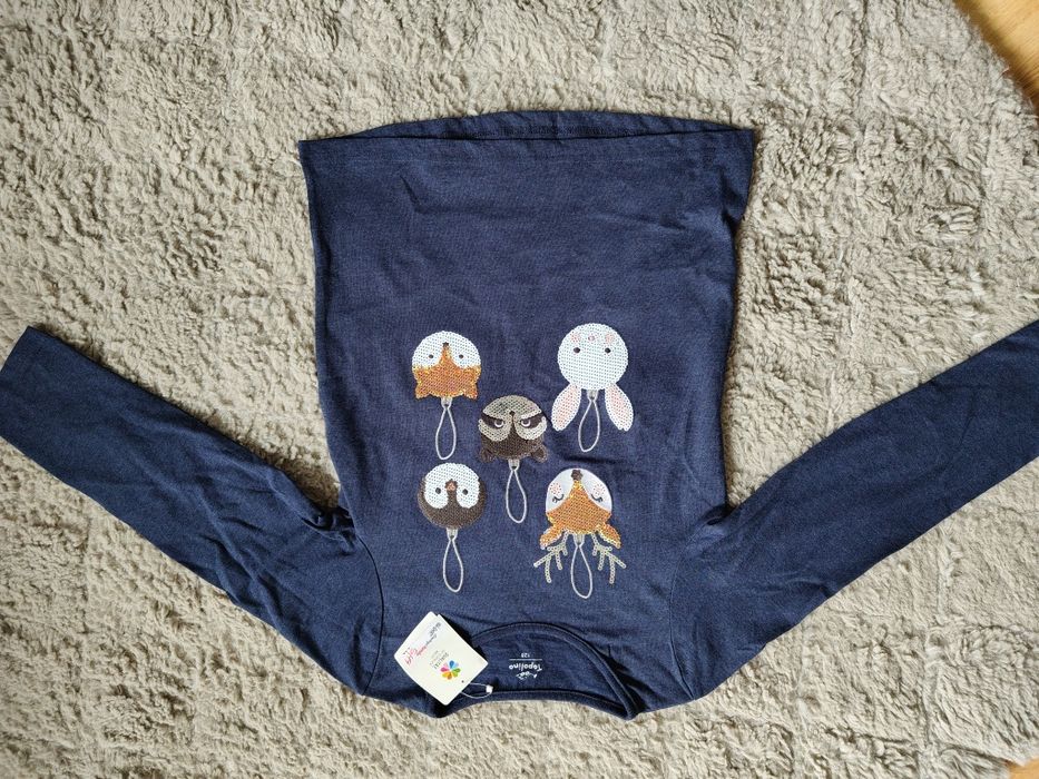 Koszulki świąteczne Topolino H&M r.122/128