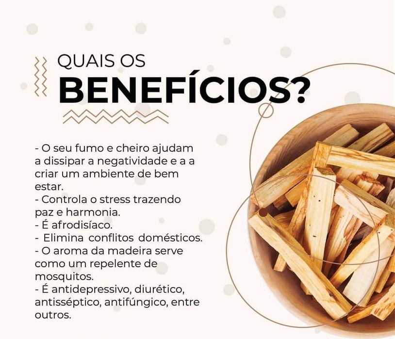 Pau Santo - Palitos para defumar