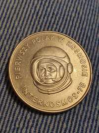 Moneta 20 zł z 1978r pierwszy Polak w kosmosie