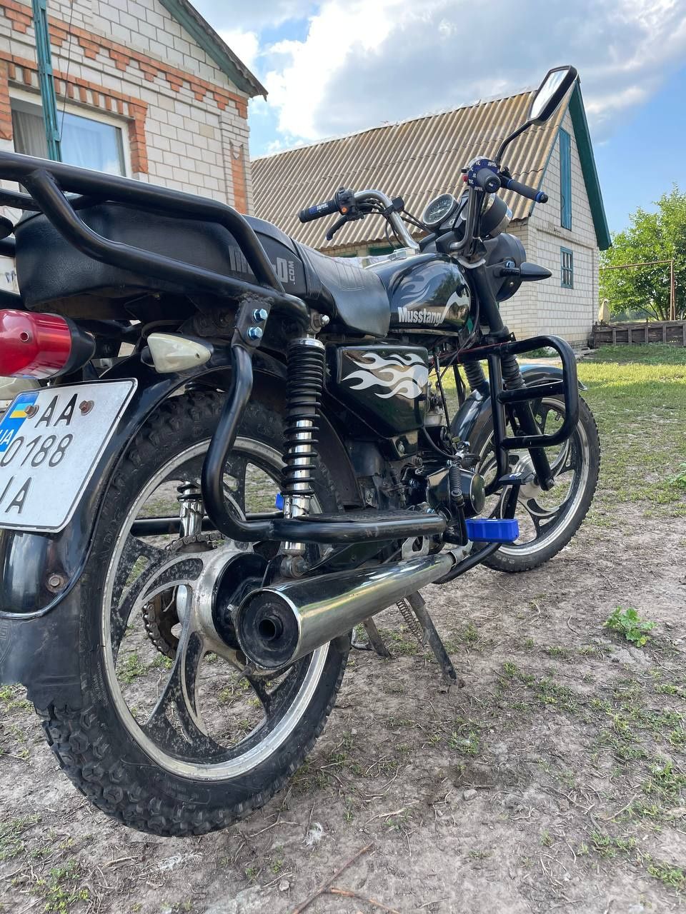 Продам мотоцикл Alpha Musstang 125