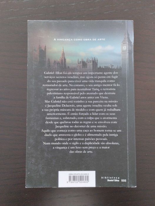 Livro "O Artista da Morte", Daniel Silva