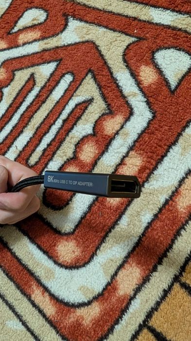 Адаптер USB-C - DisplayPort 2.1 від CableTime. Майже новий!