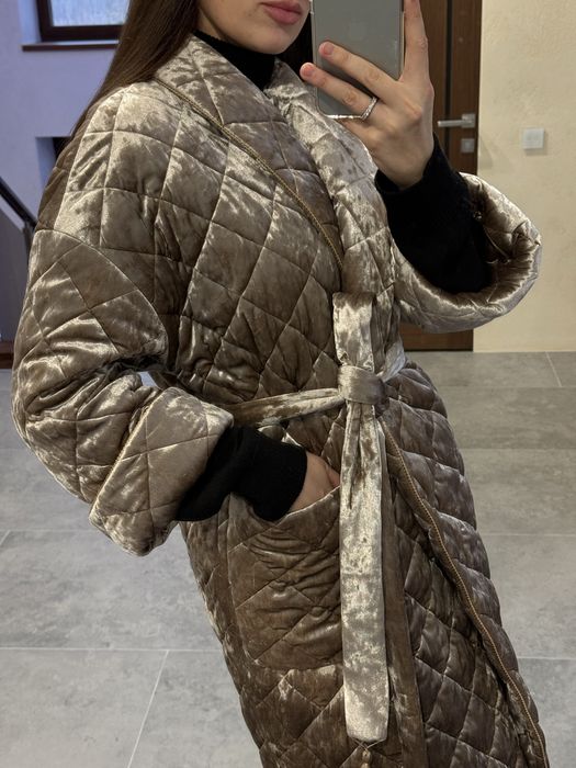 Пальто стьобане жіноче