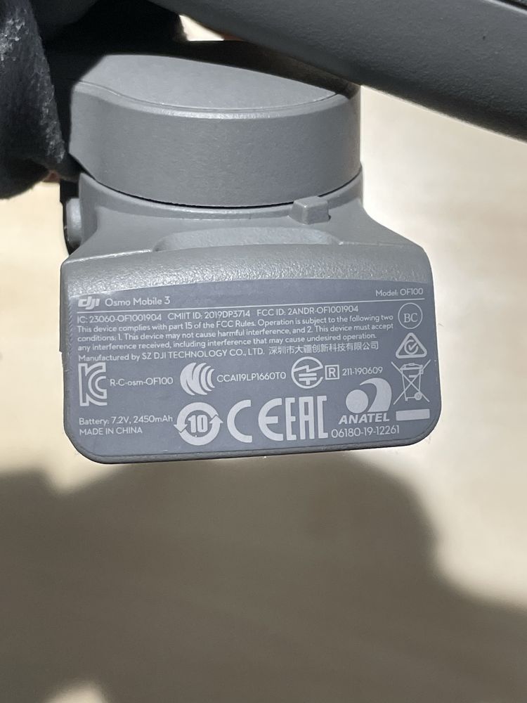 Gimbal DJI osmo mobile 3
