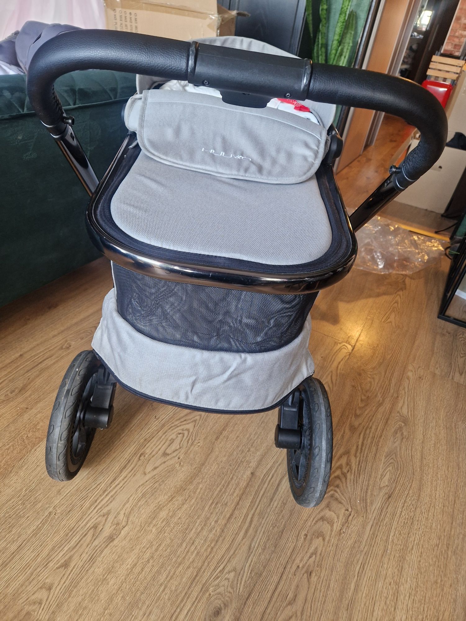 Wózek muuvo quick 3.0  2w1 chrom PLUS DODATKI