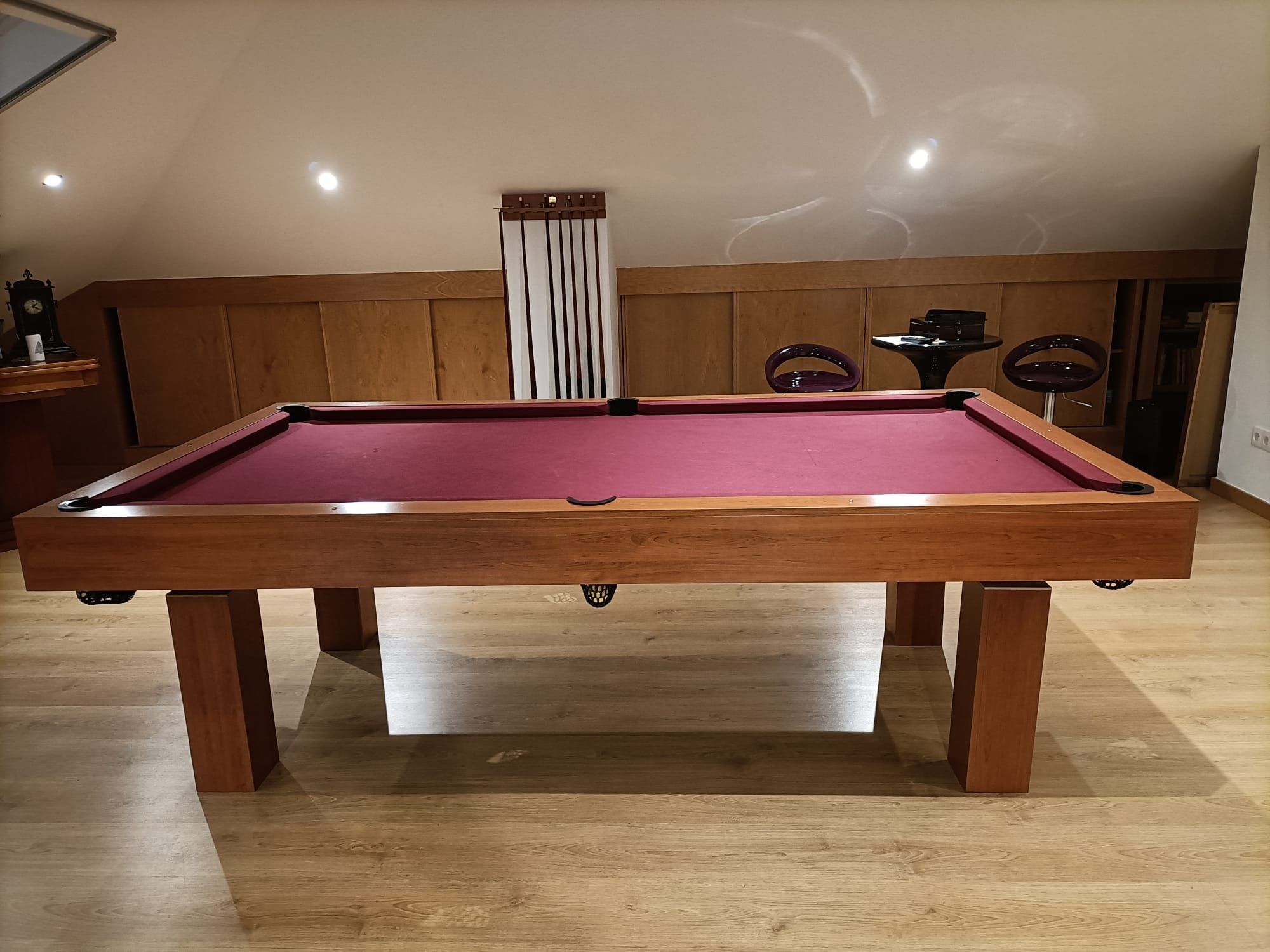 Mesa snooker cerejeira