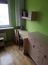Pokój w trzypokojowym mieszkaniu w Krakowie, dzielnica Ruczaj