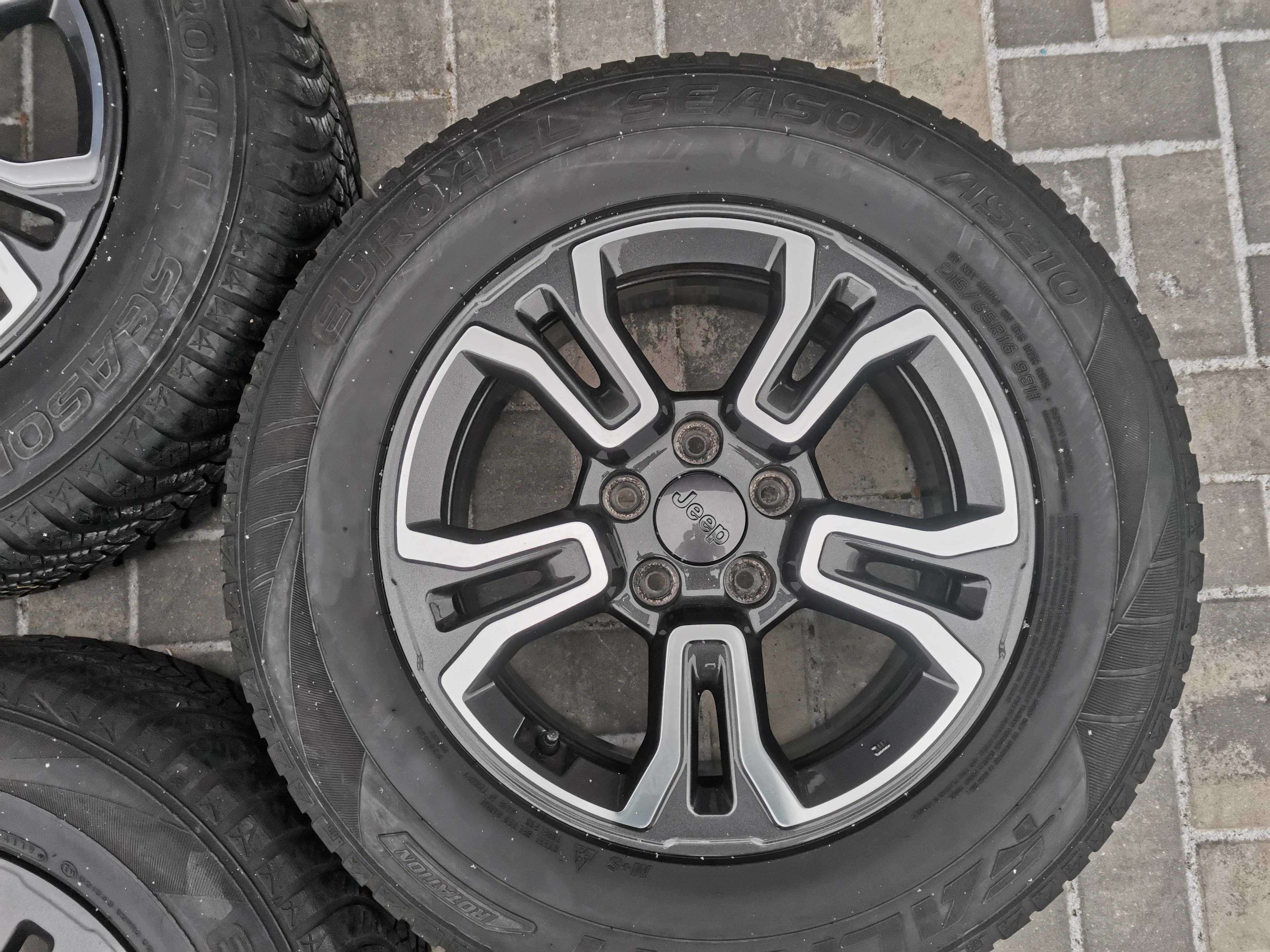 Felgi JEEP RENEGADE Compas 6.5Jx16H2 5x110 ET40 TPMS