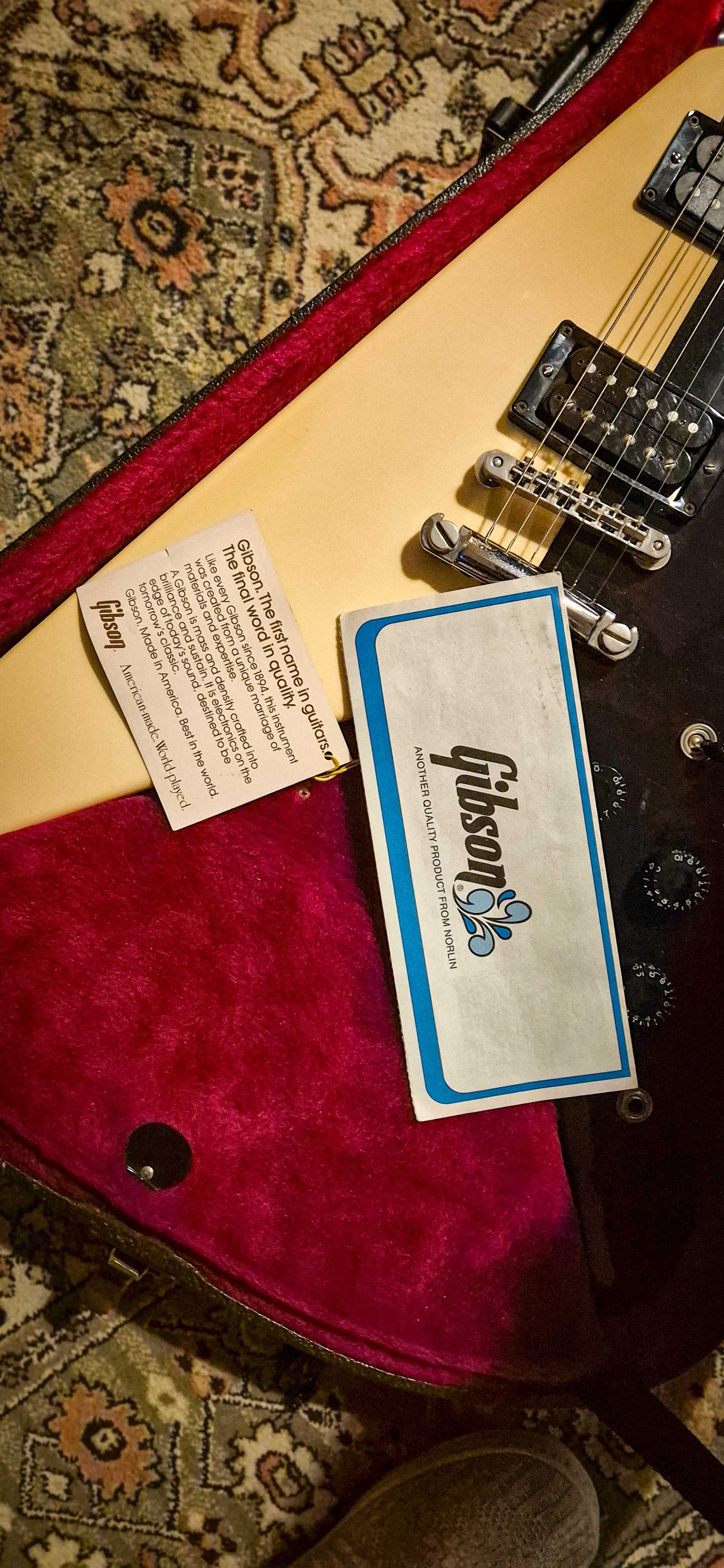 Gibson Flying V 1985 custom edition R Schenket