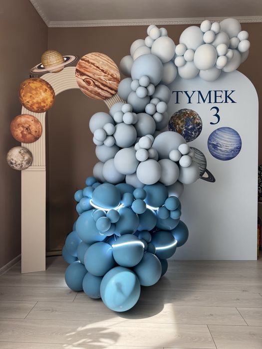 Scianki balonowe, kwiatowe , dekoracje stołów, dekoracje na komunie