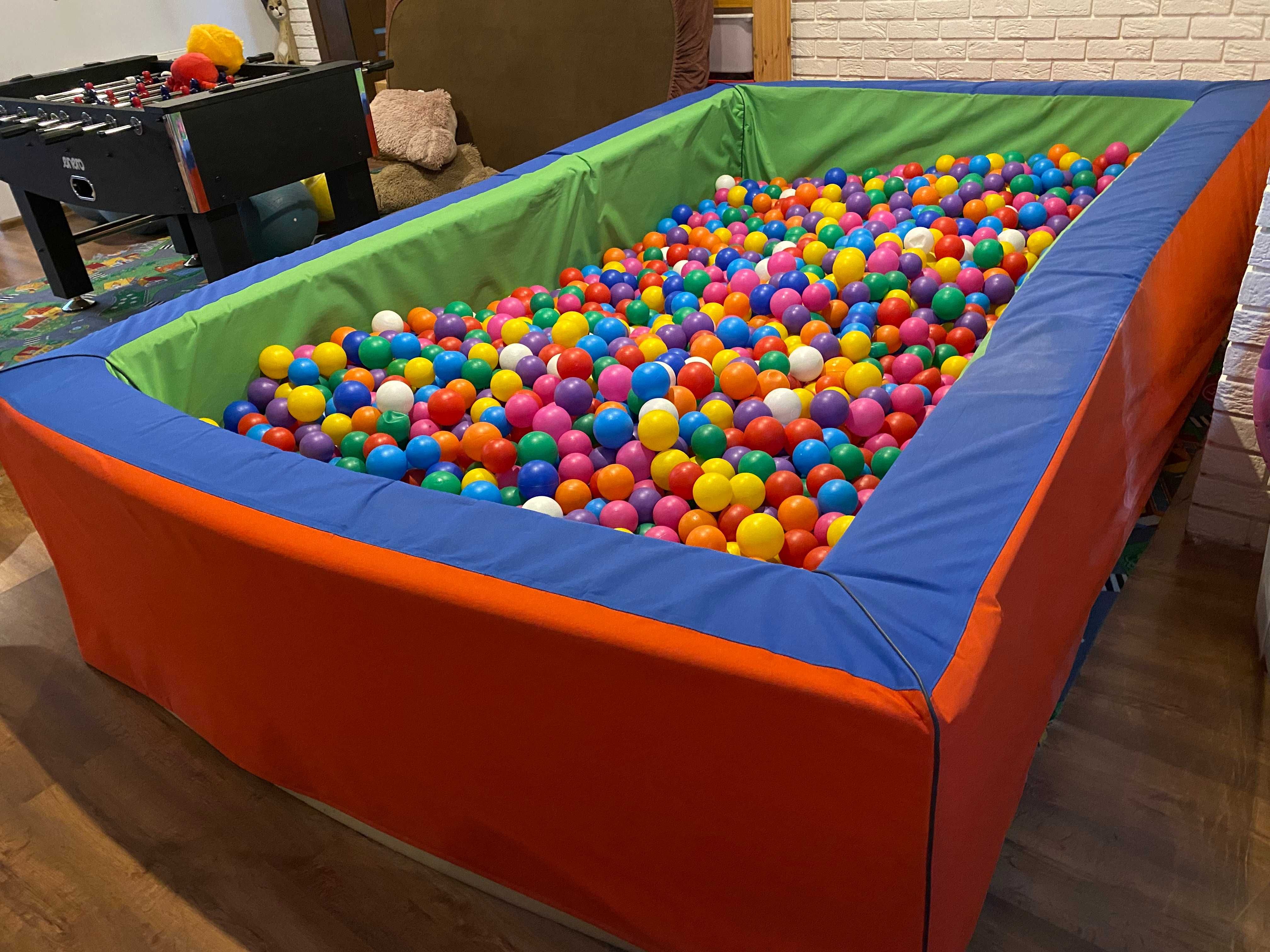 DUŻY Suchy basen 3m x 2m x 60cm + piłki