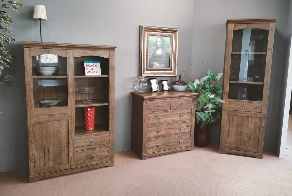 BLACK RED WHITE zestaw mebli PATRAS - Wyprzedaż ekspozycji !!!