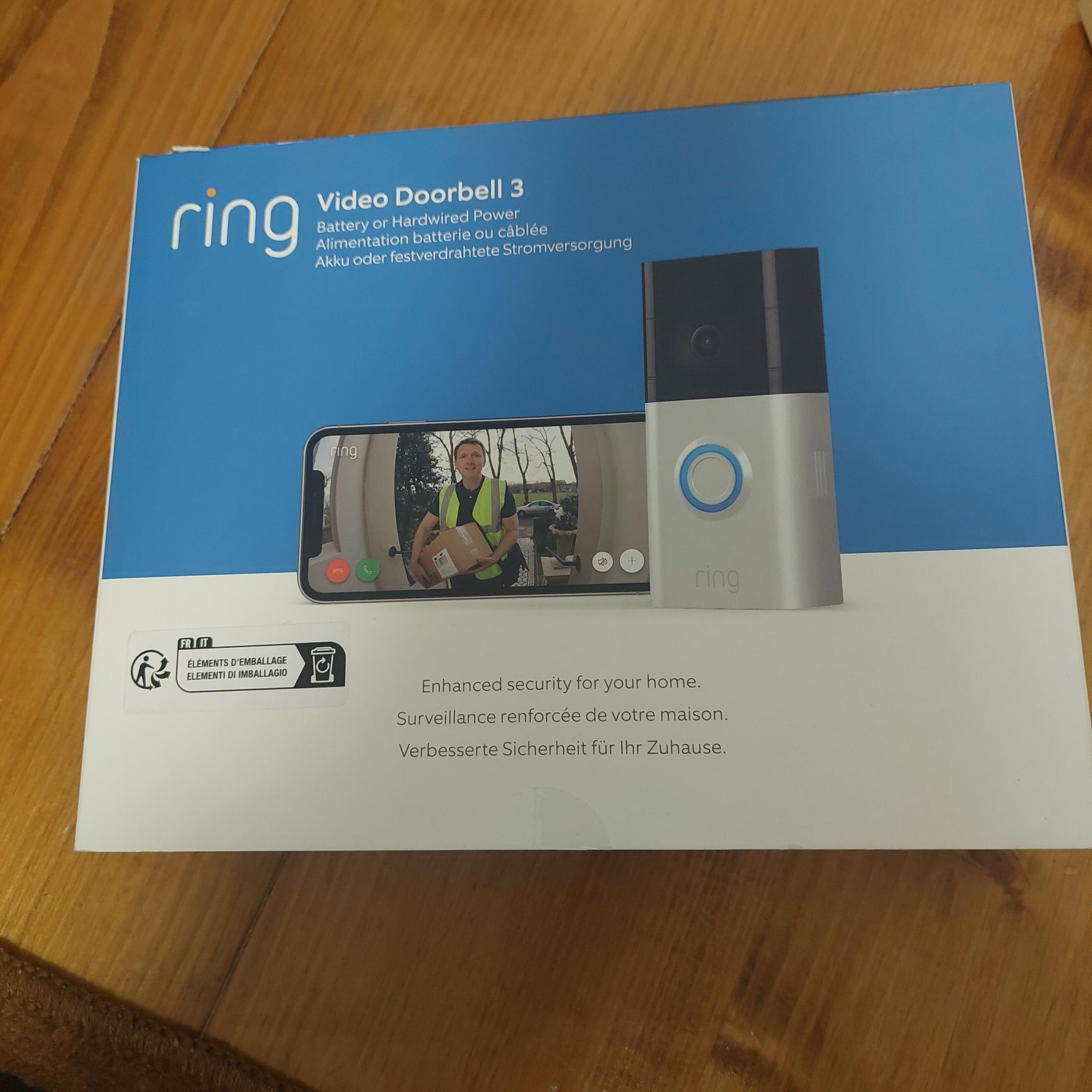 Відео дзвінок ring video doorbell 3