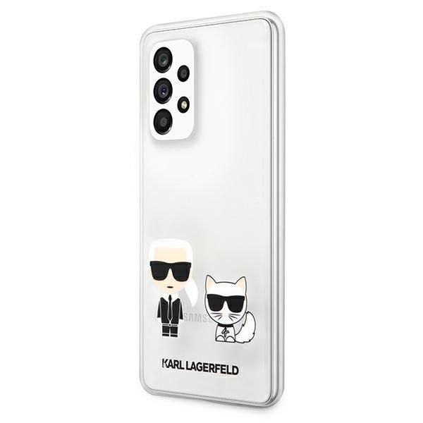 Etui na telefon Karl Lagerfeld Transparent Karl & Choupette